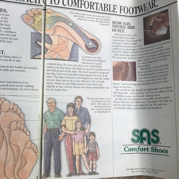 SAS COMFORT SHOES. SIZE IS 5 WIDE. NEW - Picture 7 of 8